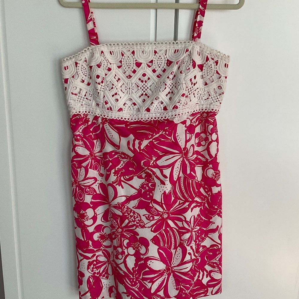LILLY PULITZER -  SUN, HALTER DRESS